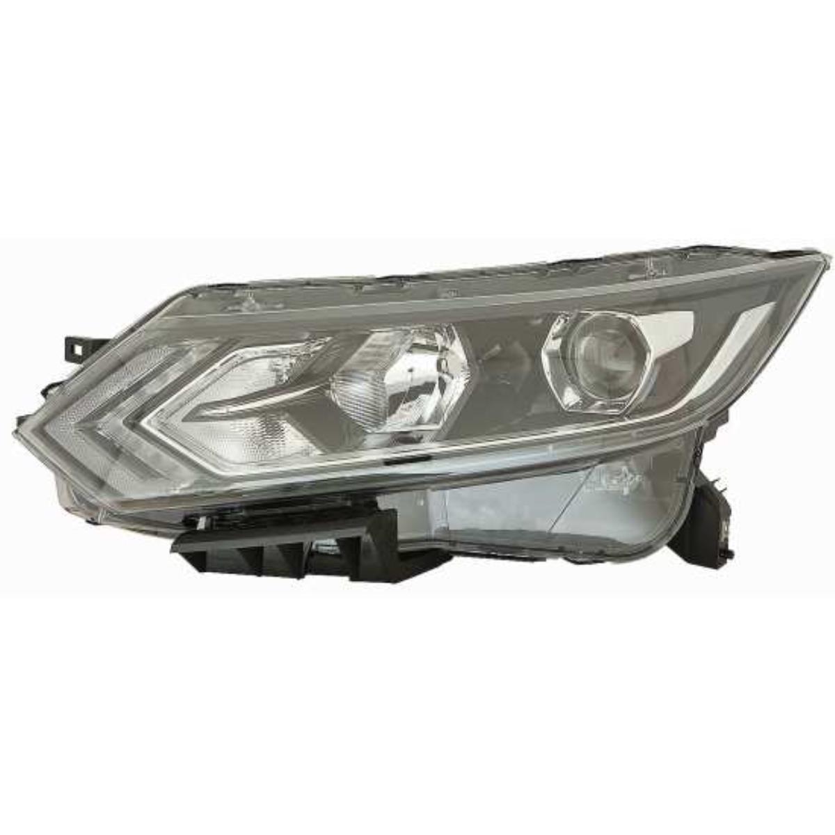 ABAKUS Scheinwerfer Halogen LED rechts für Nissan Qashqai II J11 J11_